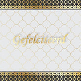 Wenskaart Felicitatie - Mozaiek